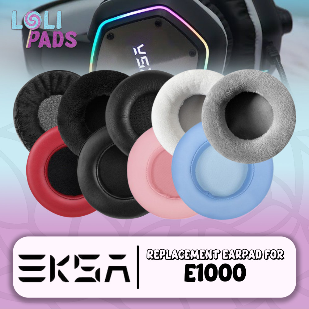ฟองน้ําแผ่นรองหูฟัง Exa E1000 E 1000 E-1000 Pad Earcup Pad