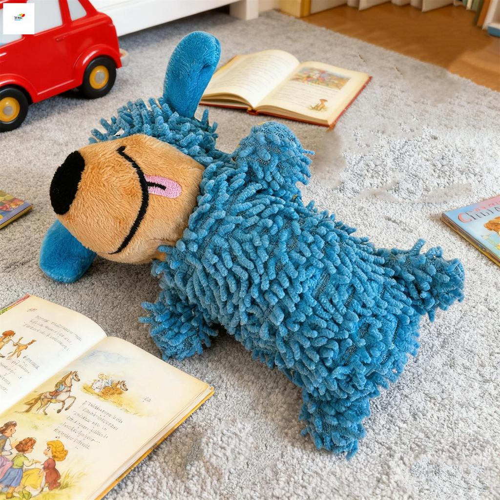 Squeaky ตุ๊กตาสุนัขของเล่น Chew Resistance Pet Companion พร้อมเสียงแสนสนุกสําหรับสุนัขขนาดกลางขนาดเล