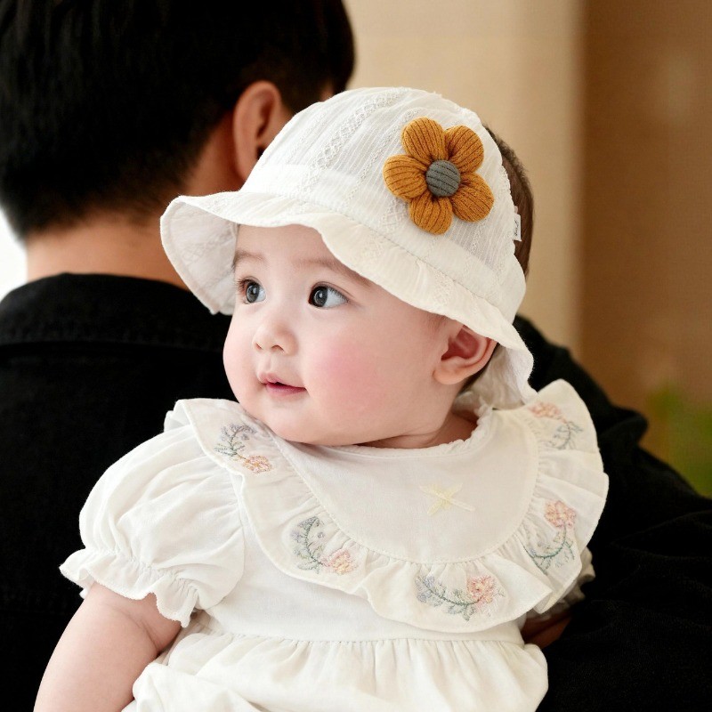 [0-2 ปี] หมวกฤดูร้อนสำหรับทารกและเด็กวัยหัดเดิน แบบบางเบา สวมใส่ง่าย M603