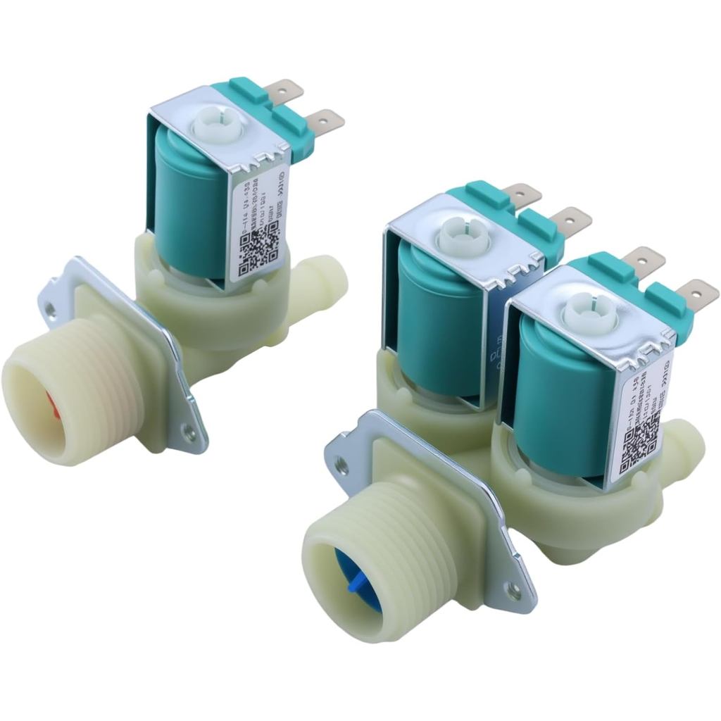 DC62-30312J & DC62-30314K ชุดวาล์วน้ําเข้าเครื่องซักผ้า – เย็นและเปลี่ยนร้อน, สําหรับ Samsung / Kenm