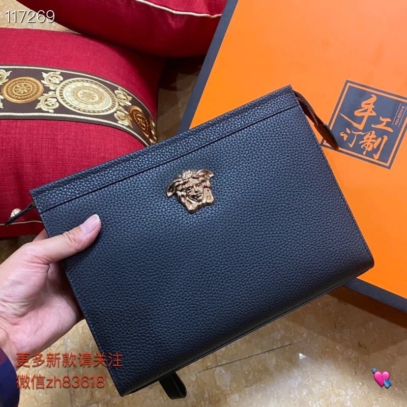 Versace Versace Mens Bag Clutch Bag Mens Fashion Casual Clutch Bag Mens Business Clutch Casual Can U