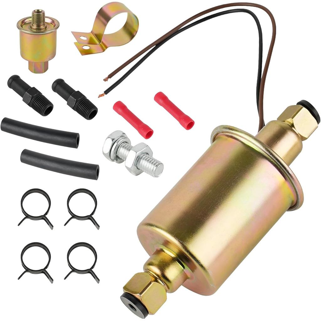 12V Universal ไฟฟ้าการใช้ปั๊ม 5-9 PSI 30GPH เบนซินและดีเซลการใช้ปั๊มสําหรับคาร์บูเรเตอร์เครื่องยนต์ 