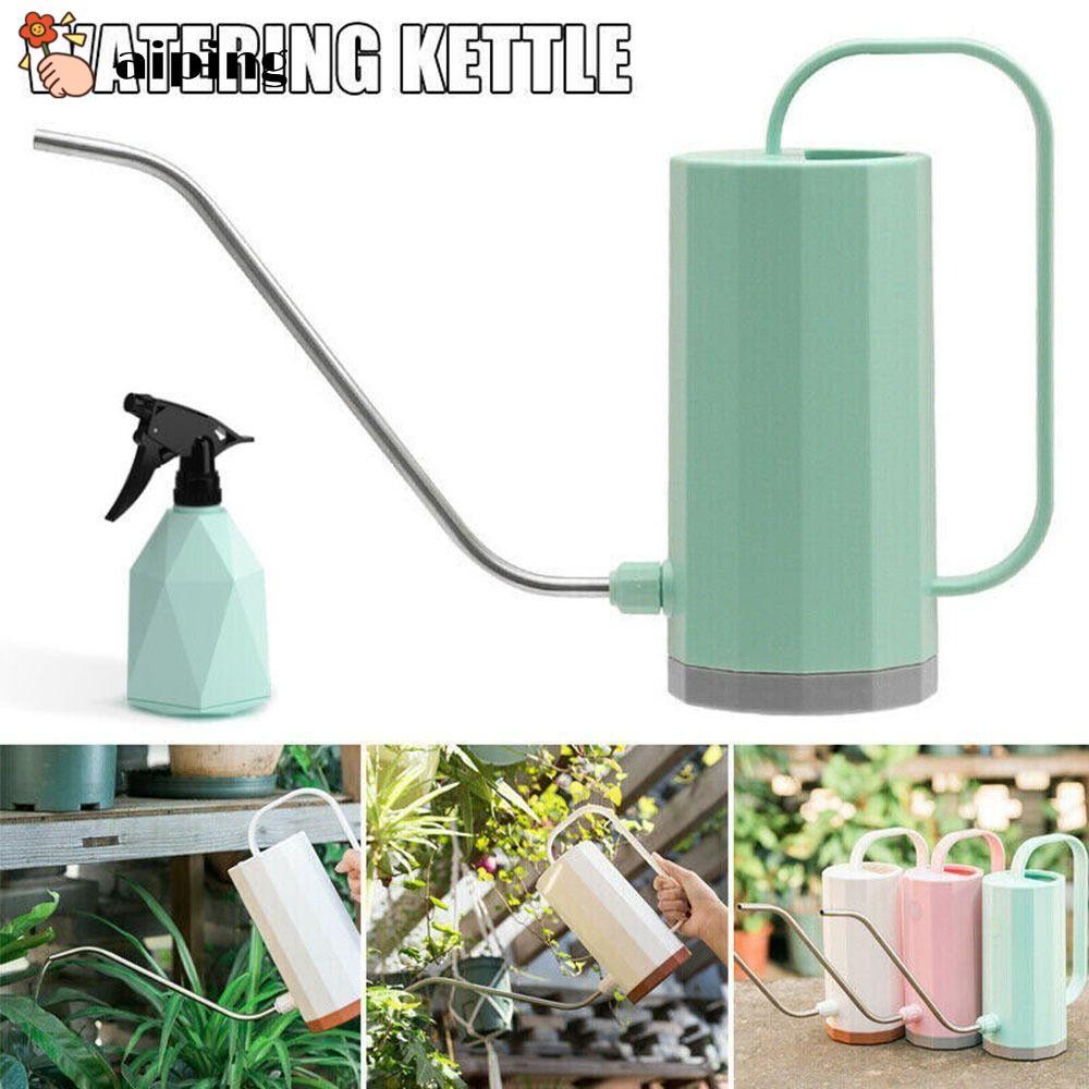 AIPING Plant Sprinkler Kettle, Long Spout Transparent Watering Can, Simple Large Capacity Watering Sprayer Garden Tool