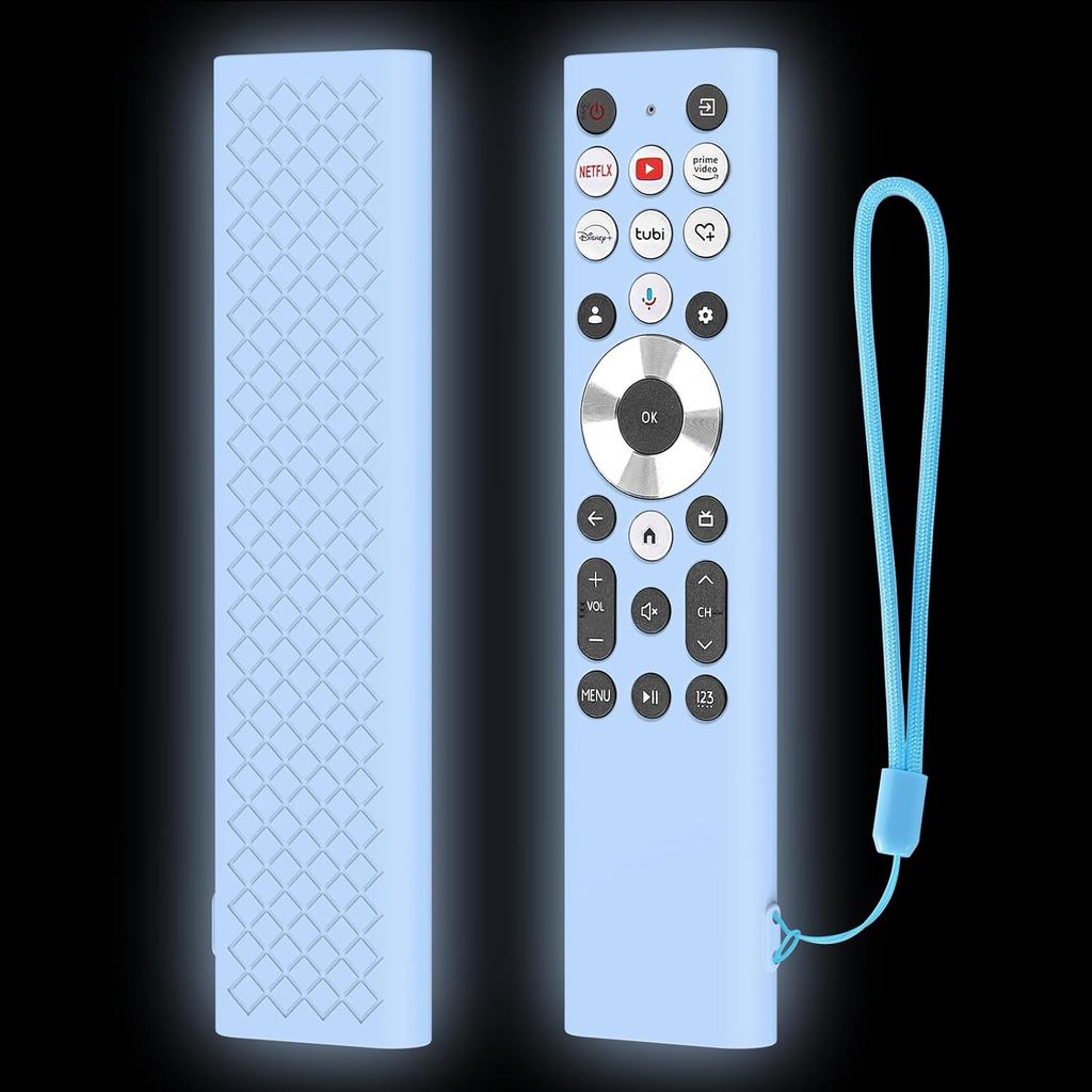 LEFXMOPHY ERF6A80 ERF6G80H ERF6F80H Voice Remote Cover for Hisense U6 U7 U8 U9 U6N U7N U8N U9N U9N U