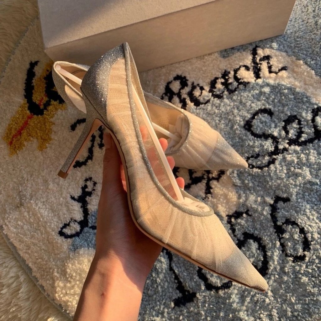 Zhou รองเท้าส้นสูงรองเท้าเซ็กซี่ choo รองเท้าผู้หญิงผู้หญิง jimmy รองเท้าส้นสูงรองเท้าแตะฤดูร้อน Sti