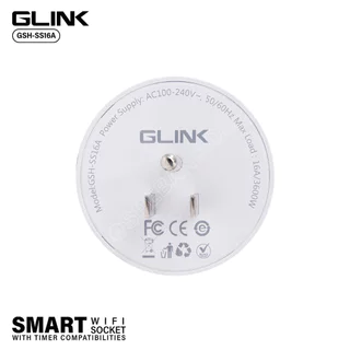 [ 1 ชิ้น ] GSH-SS16A (LSP-A6) ปลั๊กไฟ ปลั๊กอัจฉริยะ ควบคุมผ่านแอพ Tuya smartlife Wi-Fi Smart Plug 16A 240V สั่งงานด้ว...
