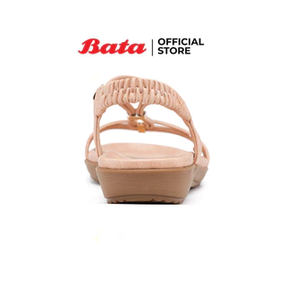 Bata บาจา รองเท้าแฟชั่น ส้นแบน รัดส้น สำหรับผู้หญิง รุ่น GREY สีชมพู รหัส 6615632