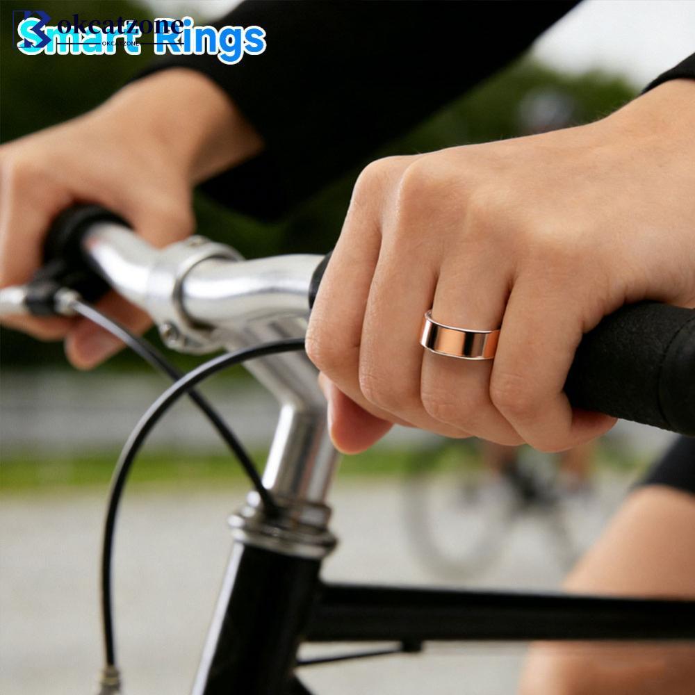 OKCATZONE R11M สุขภาพสมาร์ทแหวน Health Tracker Sleep Heart Rate เลือดออกซิเจน IP68 กันน้ํา Multi Spo