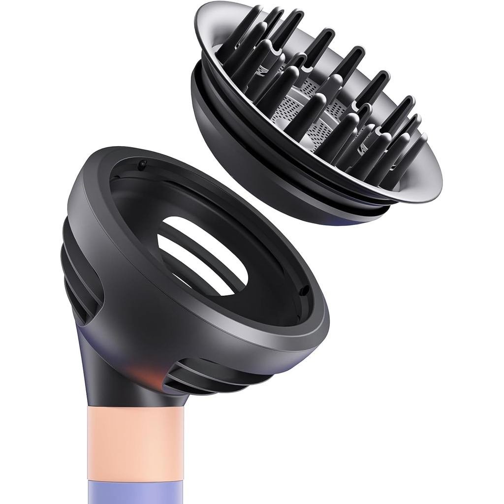 Diffuser Wave Curl สําหรับ Dyson Airwrap, Dome และโหมดกระจายสําหรับ Curl Wave Hair, Hair Diffuser สิ่งที่แนบมาใช้งานร่วมกับ Airwrap Styler HS01/05, Define Curls ผม