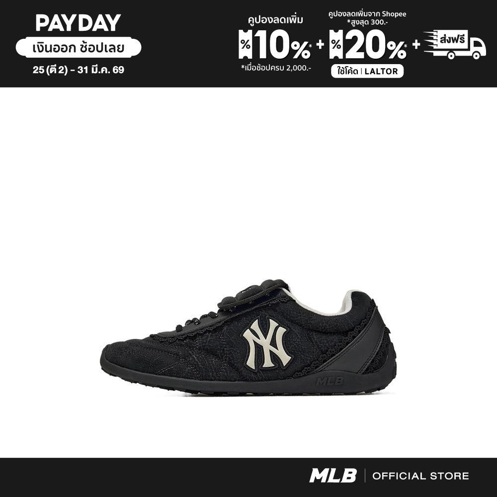 MLB รองเท้าผ้าใบ ยูนิเซ็กซ์ Sleek Lace รุ่น 3ASXDP26N 50BKS สีดำ