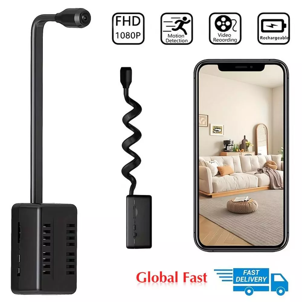 กล้องวงจรปิด 4KMini DIY กล้องเครือข่ายไร้สายHD 1080P 2.0MP วิดีโอดิจิตอลWIFI สมาร์ทโฟน APP ควบคุมไมโครโฟนในตัวแบตเตอรี่ใ thumbnail 4