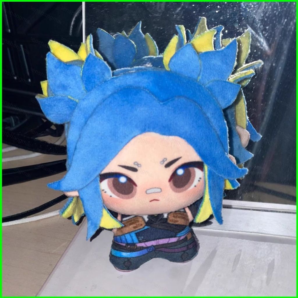 PS1 VALORANT Neon Clove Jett Deadlock Plushie เกม Merchandise ตุ๊กตากระเป๋า Charm SP1