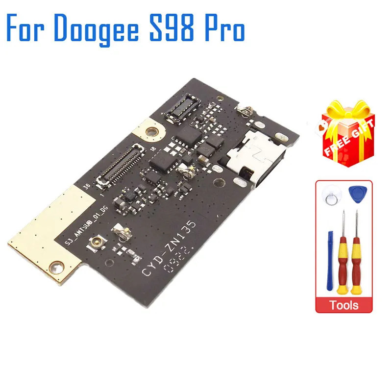 ใหม่ DOOGEE S98 S98 Pro S99 USB ฐานปลั๊กพอร์ตบอร์ดพร้อมไมโครโฟนอุปกรณ์เสริมสําหรับ DOOGEE S98 Pro โท