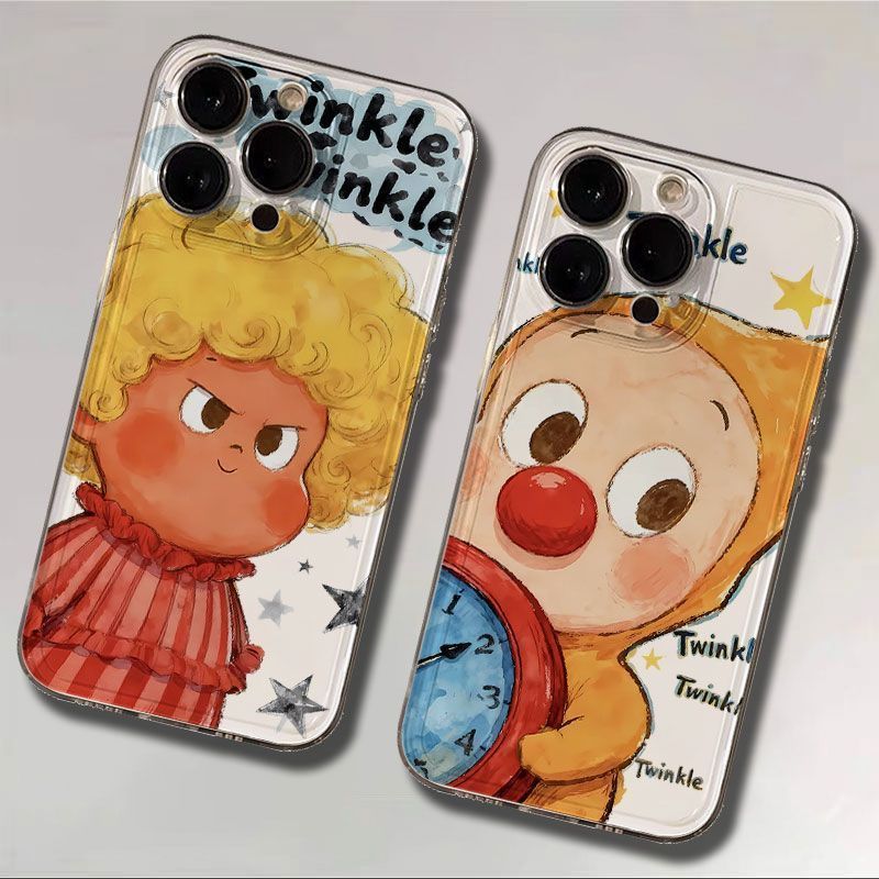 มือวาด Star Space Shell เหมาะสําหรับ Apple 17Air/16 การ์ตูน 15/14 น่ารัก xs/xr/x Series 8p