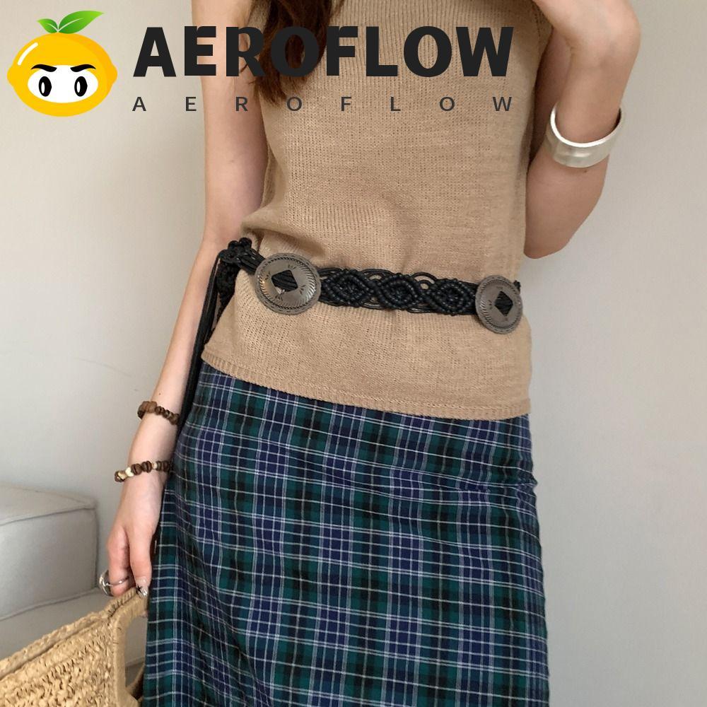AEROFLOW เข็มขัดสไตล์โบฮีเมียน ออกแบบหรูหราสไตล์เกาหลี สำหรับชายหาดและโอกาสต่างๆ