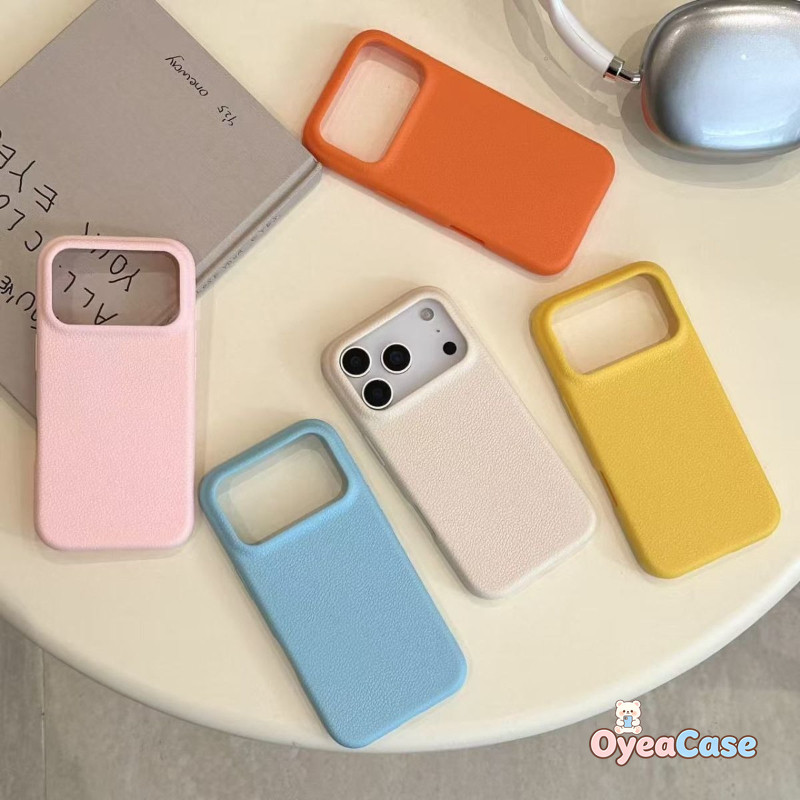 Vintage Faux หนังเคสโทรศัพท์สําหรับ Vivo V70 V70 Elite T4X T4 Ultra T3X T3 Lite T2 Pro T1 S50 S30 Pro Mini SS1 Y7S Y5 สีทึบน่ารักหรูหรา Soft Slim ปลอก