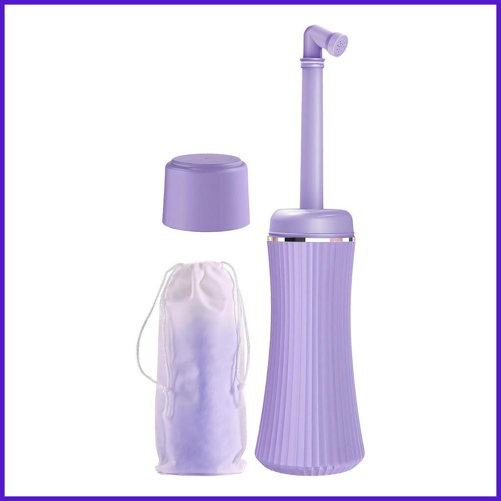 Perineal ขวดสําหรับสุขอนามัยของผู้หญิง 400ml Leakproof แบบพกพา Bidet คู่มือมือถือแบบพกพา Bidet สําหร