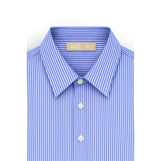 AIIZ (เอ ทู แซด) - AIIZ เสื้อเชิ้ตผู้หญิงแขนยาวลายทาง AIIZ Women's Striped Long Sleeve Shirt