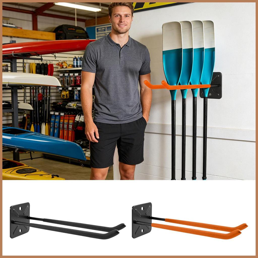 Kayak Storage ขนาดใหญ่ความจุเหล็กคาร์บอนผู้ถือโลหะ Kayak Rack สําหรับโรงรถสําหรับห้องนั่งเล่นระเบียง