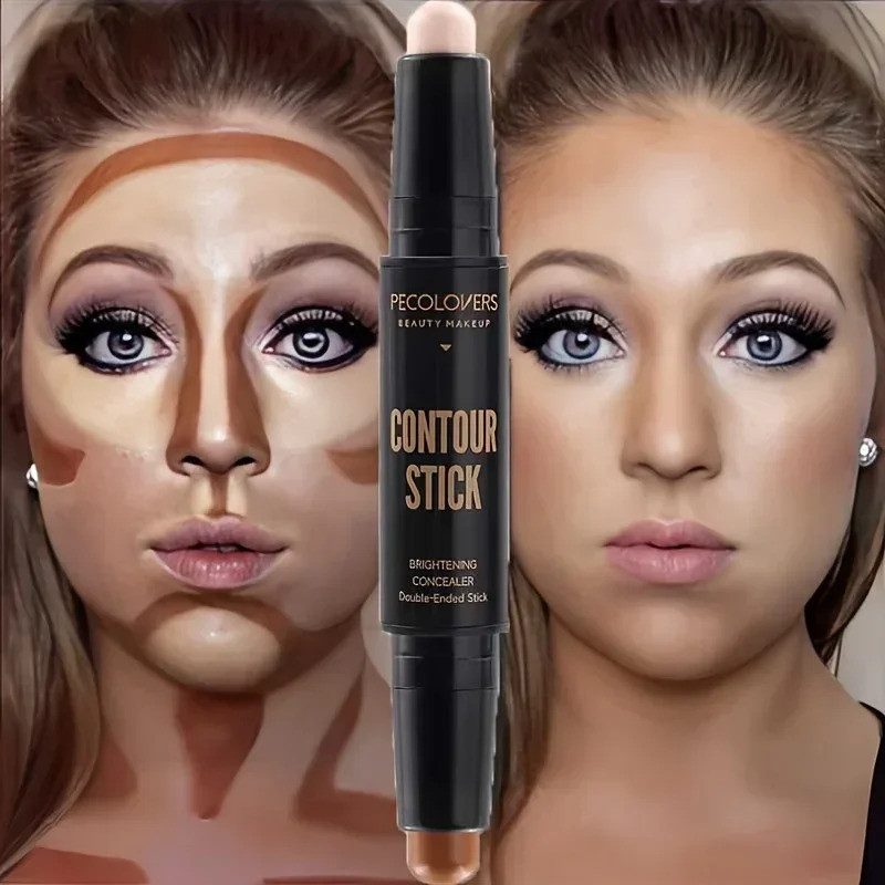 1PC Face Foundation คอนซีลเลอร์ปากกาติดทนนาน Dark Circles Corrector Contour คอนซีลเลอร์ Stick เครื่อ