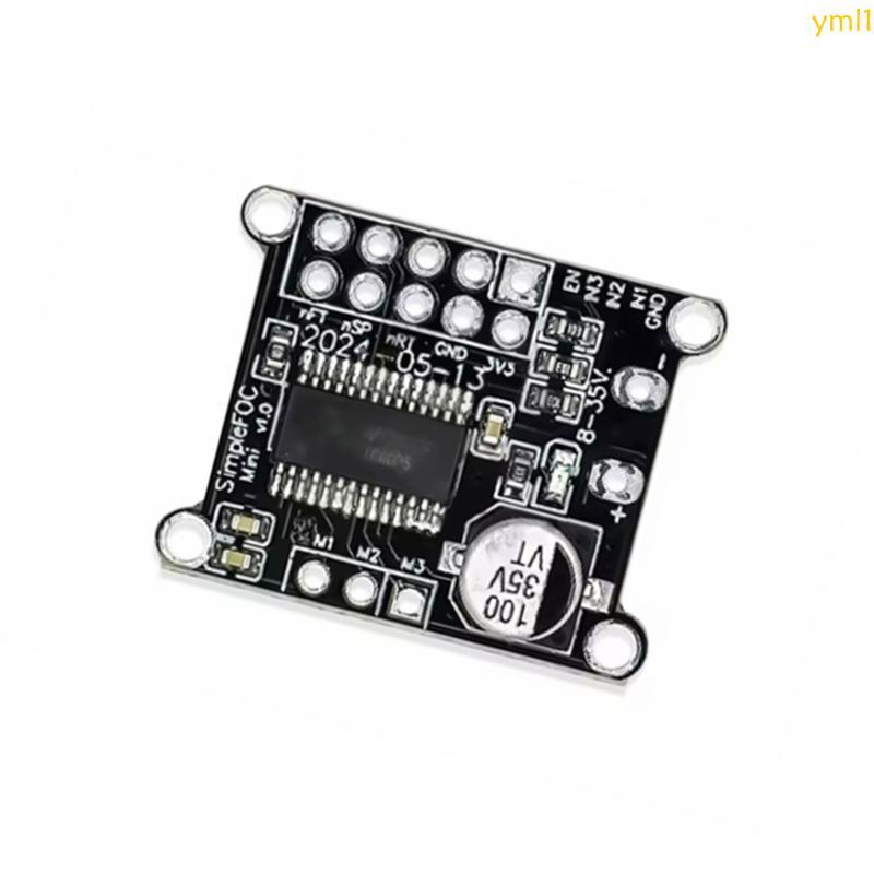 Yml1 โมดูลไดร์เวอร์มอเตอร์แรงดันต่ําสําหรับมอเตอร์ BLDC 3 เฟส DRV8313 การออกแบบพลังงาน