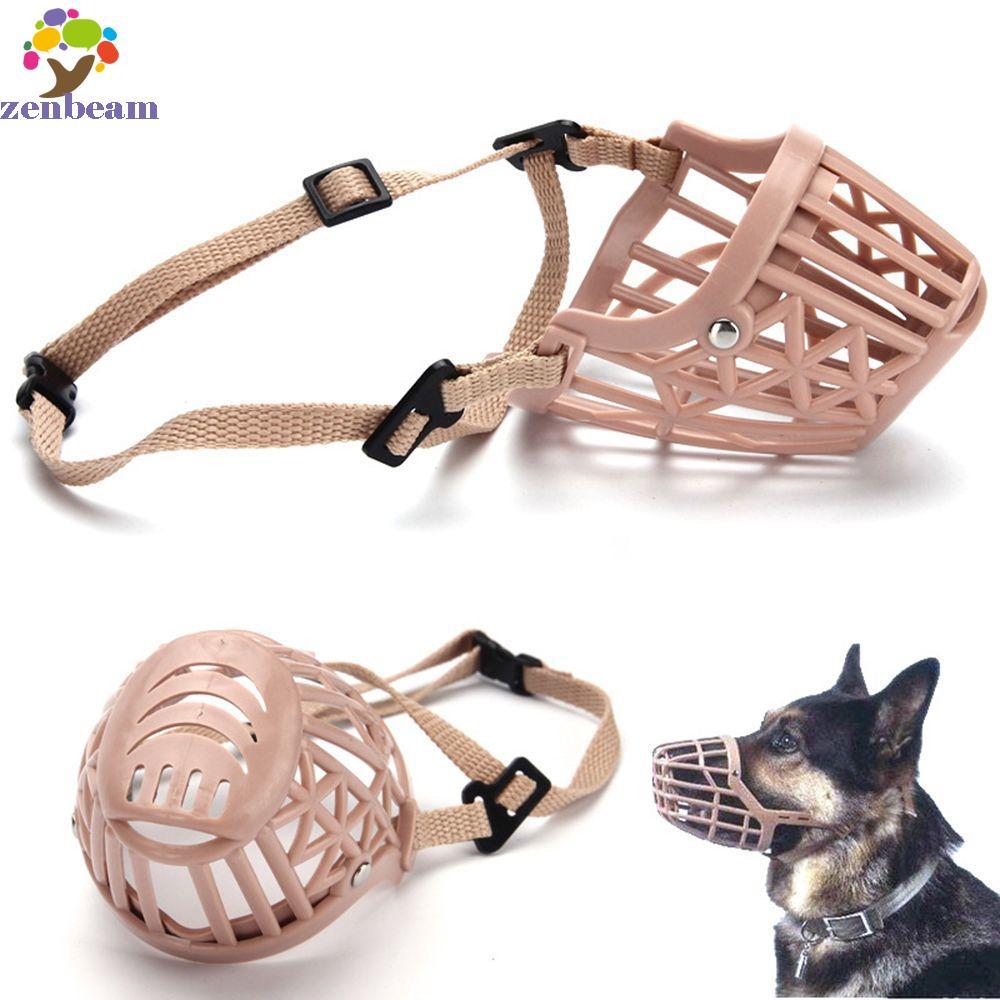 ZENBEAM Pet Dog Muzzle Supply Bark Mesh Plastic Anti-biting Pet Supplies