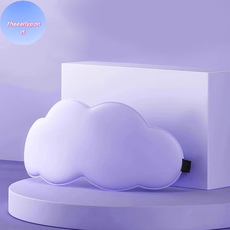 EARLYPTOND Sleeping Blindfold 3D Cloud การ์ตูน Cloud Sleeping Eye Mask Shade Eyepatch Sleeping Aid E