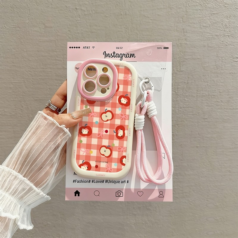 Case+สร้อยข้อมือRealme C63 C61 C53 C51 C51S C35 C33 C30 C30S C21Y C25Y C21 C20 C20A Narzo 60 50 50i 