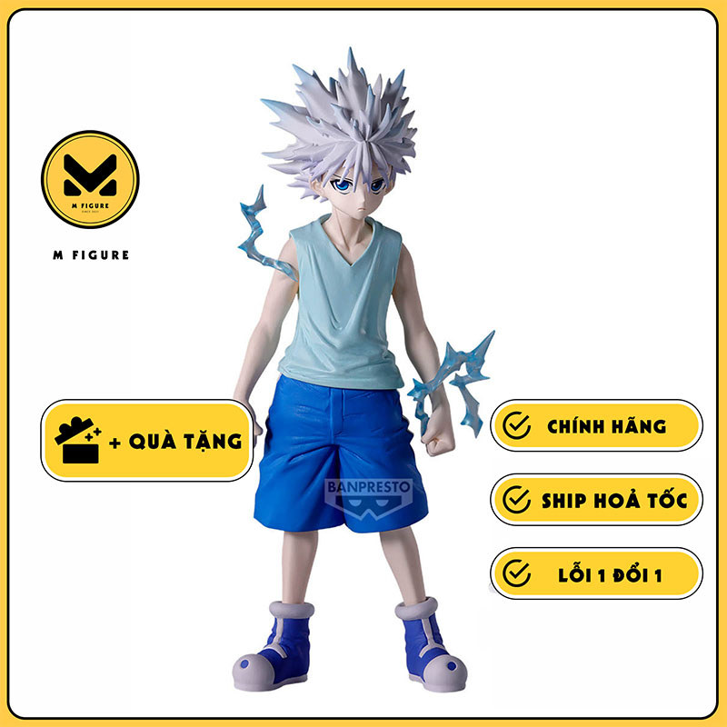 Killua Zoldyck MODEL - Hunter Hunter - Hunting Archives - Shinsoku (Bandai Spirits) ฟิกเกอร์ของแท้