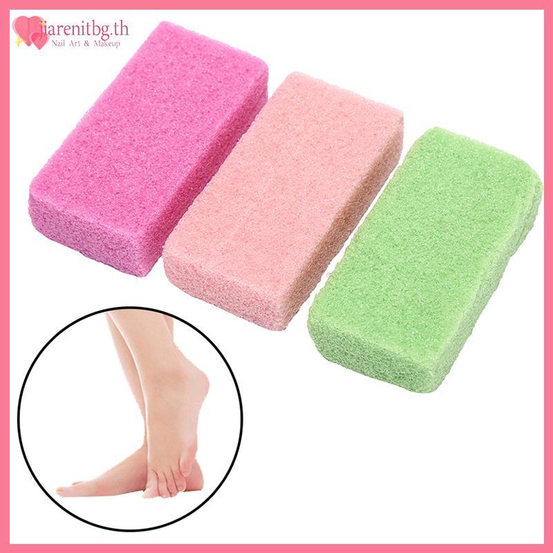 RENBG หินภูเขาไฟฟองน้ํา Exfoliate Foot Care ลบ Hard Dead Skin Feet Rasp TH