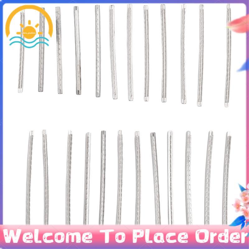 2.9MM กีตาร์ไฟฟ้าอะคูสติก 24 Frets Fret Wire Fret ชุดสายไฟ, สีเงิน