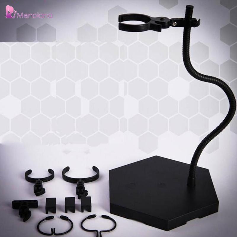 [Menolana] 29 ซม. ความสูง Action Figure Model Base Bracket Holder ขาตั้งจอแสดงผลสีดํา