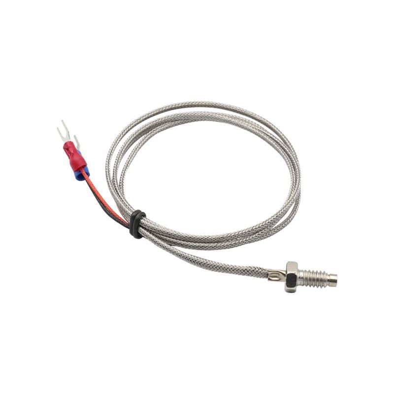 เทอร์โมคัปเปิล K / E-type 1-4เมตร หัวเกลียว8M / 6M สำหรับเทอร์โมสตัท วัดแม่นยำ