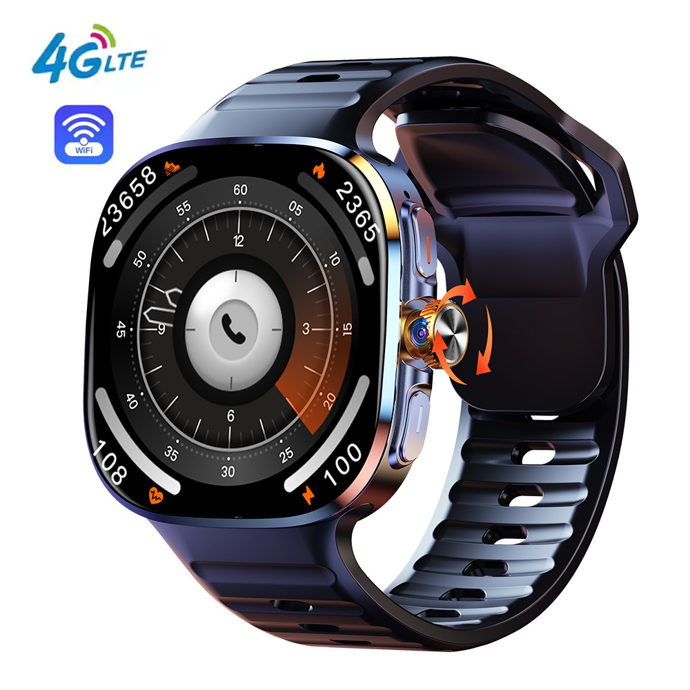 Relojes M99 5G ซิมการ์ดสมาร์ทวอท์ช 2.4 นิ้ว Amoled 3 + 3GB Global Version Heart Rate Video Call 4G G