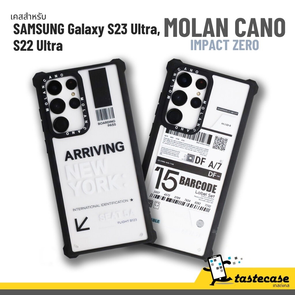 Molan Cano Impact Zero Design เคสสำหรับ Samsung Galaxy S23 Ultra และ S22 Ultra(พร้อมส่ง)