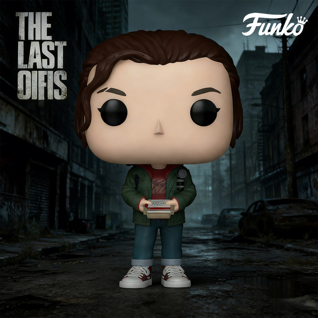 HBO The Last of Us Funko Pop Figures Ellie Joel Miller Infected เครื่องประดับสะสม