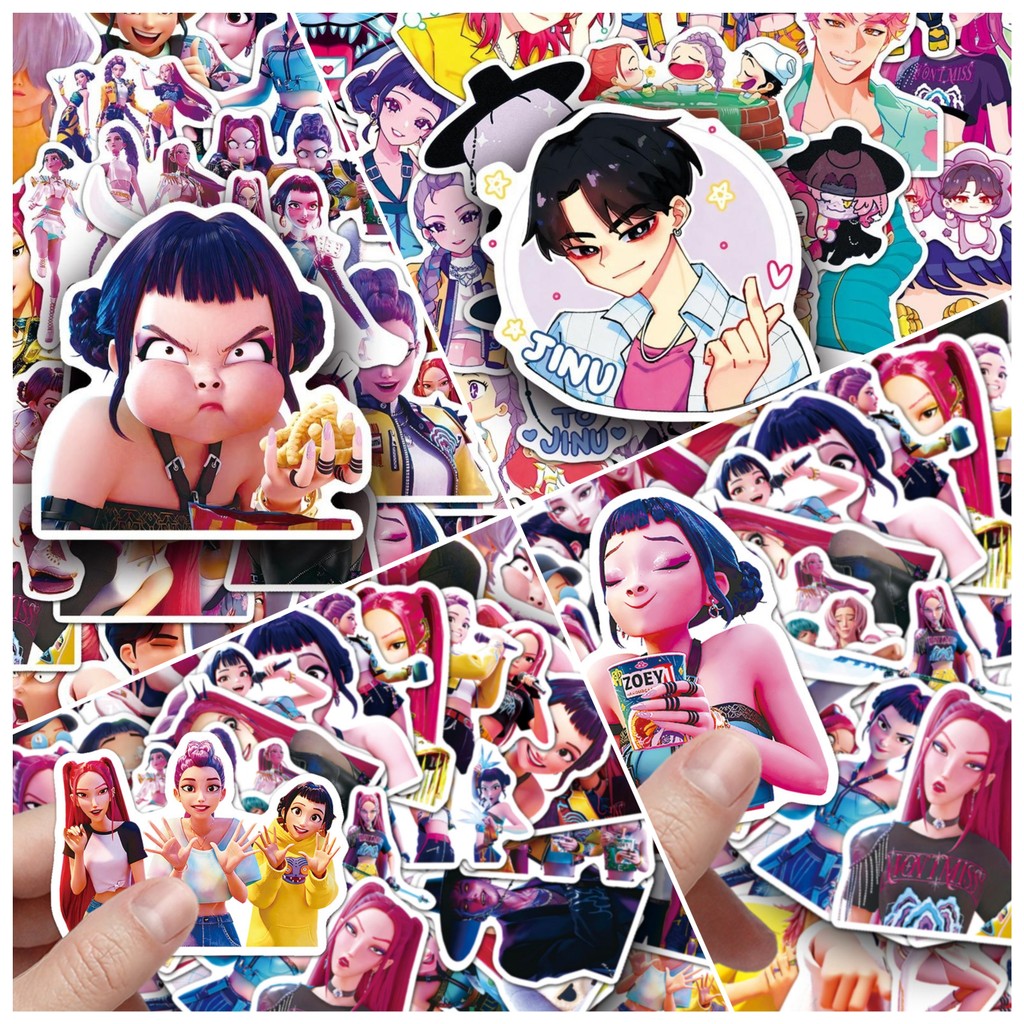 สติ๊กเกอร์ KPop Demon Hunters K-Pop