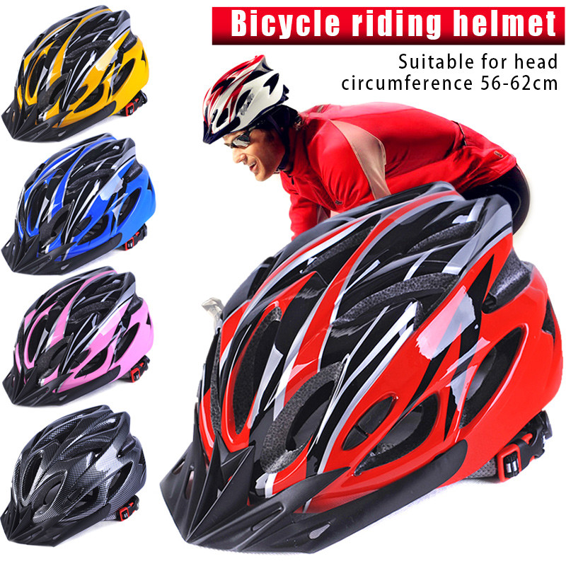 Adult Bike Helmet Mountain Bike Integrally Molding for Bike Bicycle Cycling Men Women  Adult Bike He