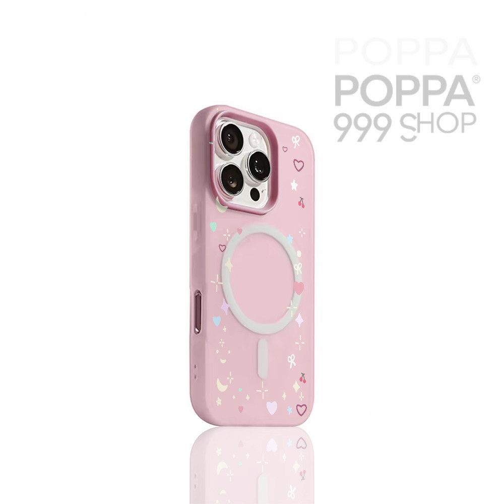 💐poppa💐เคสโทรศัพท์มือถือ เคสไอโฟน ดูดีเรียบง่ายลายน่ารัก เหมาะสำหรับ iphone 11 17 16 Pro Max XR 12 13 14 15 #082011