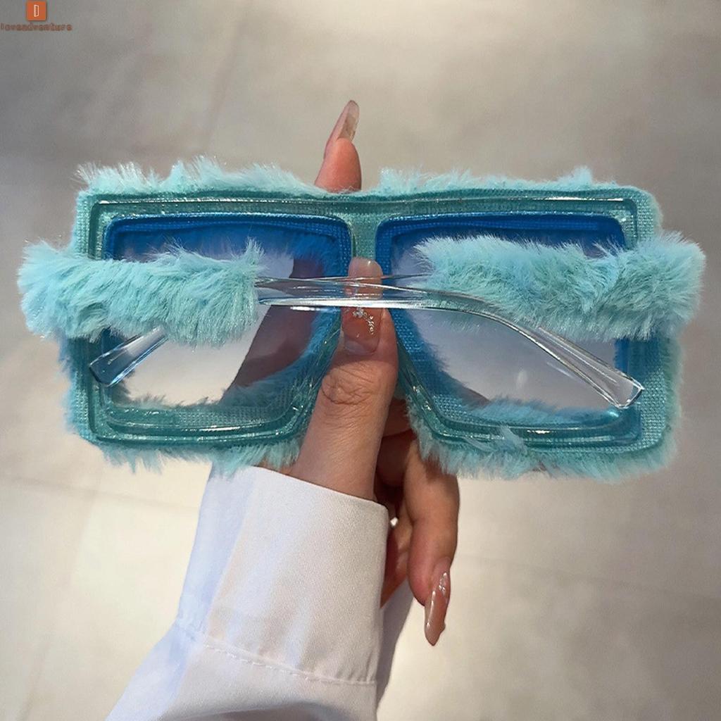 แว่นตากันแดดนิยมแบบยุโรป UV400 กับเลนส์ใส เหมาะสำหรับการคอสเพลย์และงานปาร์ตี้ธีม