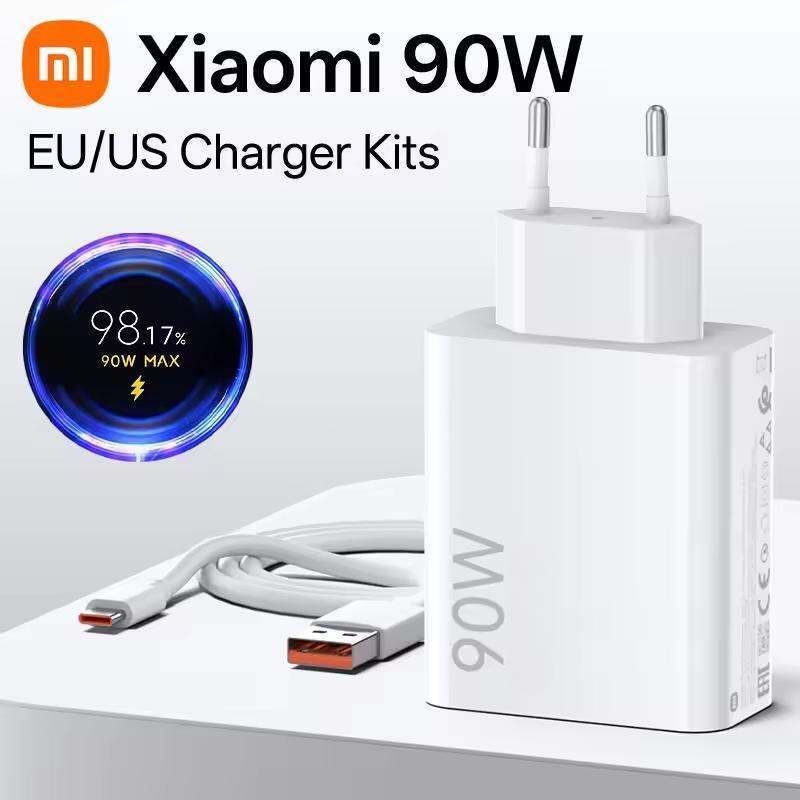 Original Xiaomi 90W Gan Charger Turbo Fast Charging 6A USB Type C สําหรับ XIAOMI 15 14T Pro 13 Lite 