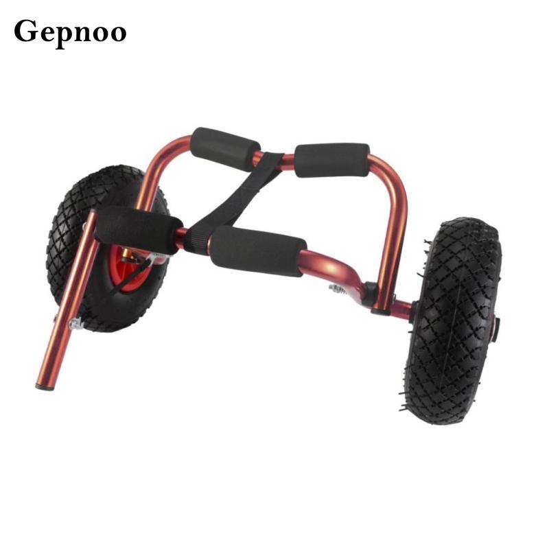 Gepnoo Kayak Cart พับได้ง่าย โครงหลอดอลูมิเนียมทนทาน ล้อขนาด 10 นิ้ว ใช้กับทุกรุ่นของเรือKayak