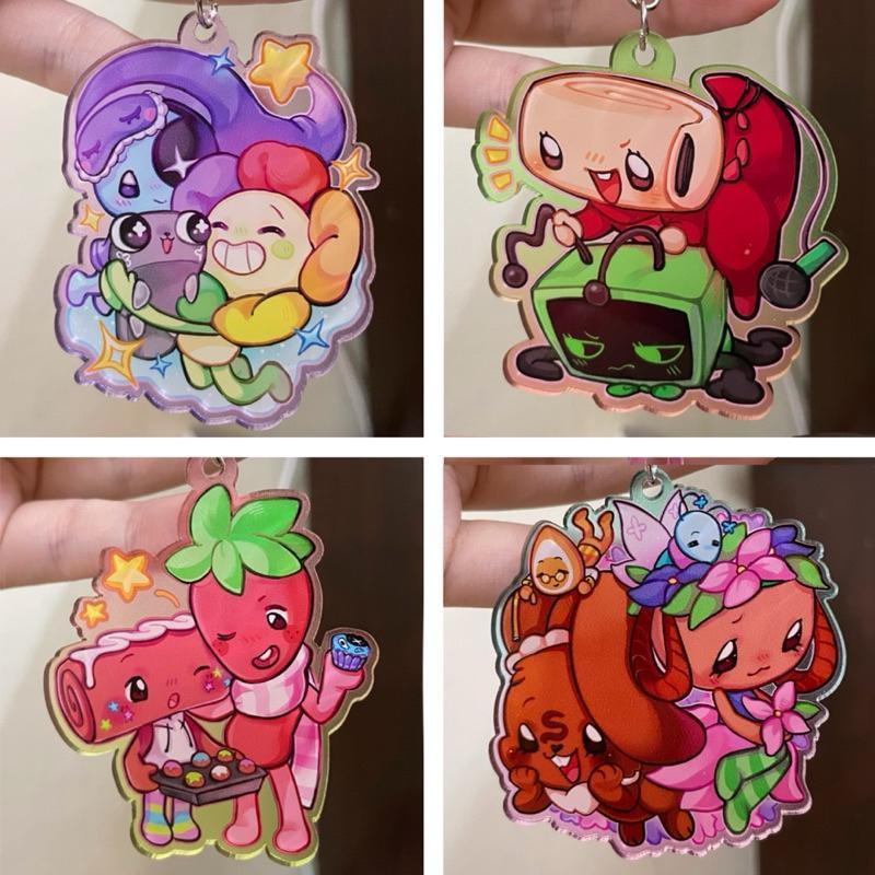 พวงกุญแจ Dandys World,6cm (อาร์ตโดย Rinfu)