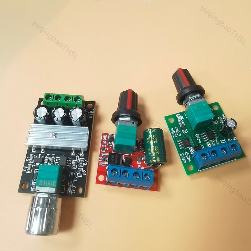 DC 1.8V-35V 3v 5V 9v 6v 12v 2A 3A 5A 10A 30W 80W PWM มอเตอร์ควบคุมความเร็วแรงดันต่ํา PWM ปรับไดรฟ์โม