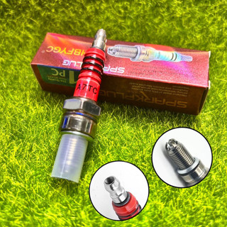 หัวเทียน 3 เขี้ยว 【เครื่องยนต์รถจักรยานยนต์】หัวเทียนสามขั้ว A7TC สําหรับปะเก็นคลื่น (XX129)