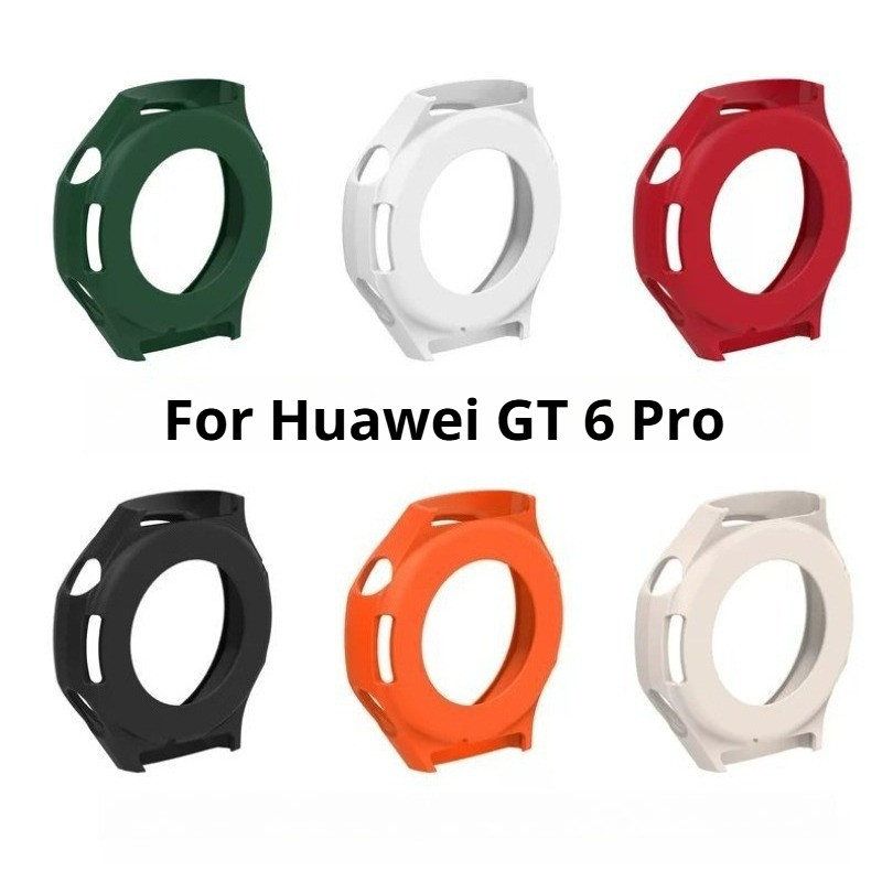 ซิลิโคนป้องกันกรณีสําหรับ Huawei GT 6 Pro สมาร์ทวอท์ชป้องกันกรณีสําหรับ Huawei GT6Pro GT6 Pro สไตล์ป้องกันนุ่มอุปกรณ์เสริม