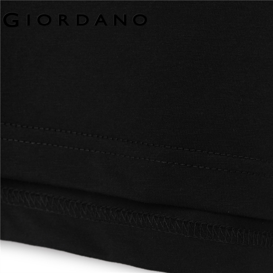 GIORDANO تيشيرت رجالي Slim Sorona — صورة 8
