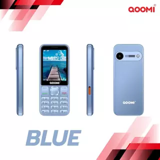 Qoomi มือถือปุ่มกด SUPER 5 จอ2.8นิ้ว แบตเตอรี่1800mAh รองรับ2ซิม4G พอร์ตTypeC และฟังก์ชันWireless FM