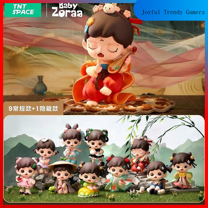 ของแท้ 100% Zora Zoraaaa Series Mystery Box TNTSPACE สินค้าใหม่ Baby zora รุ่นที่สามอินเทรนด์เล่นรูป