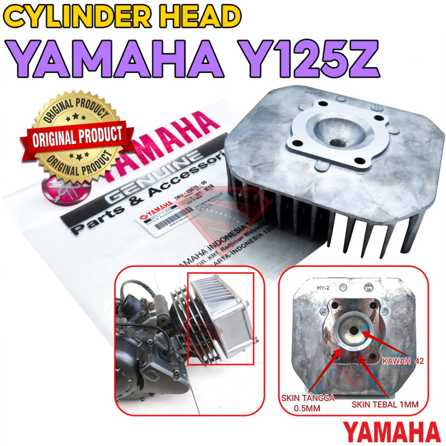 YAMAHA Y125 Y125Z Y125ZR 125Z 125ZR CYLINDER HEAD STANDARD YAMAHA